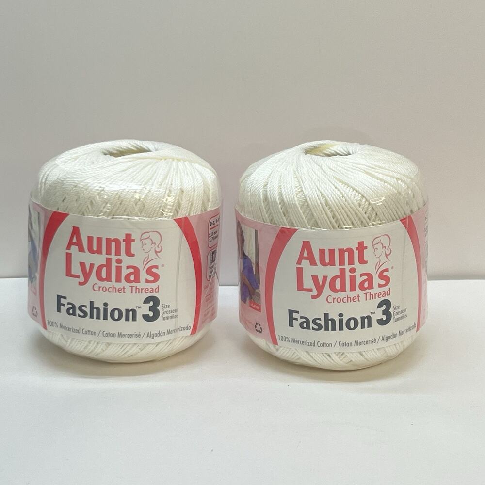 aunt‎ lydia’s fashion crochet thread size 3 Crochet Crafts